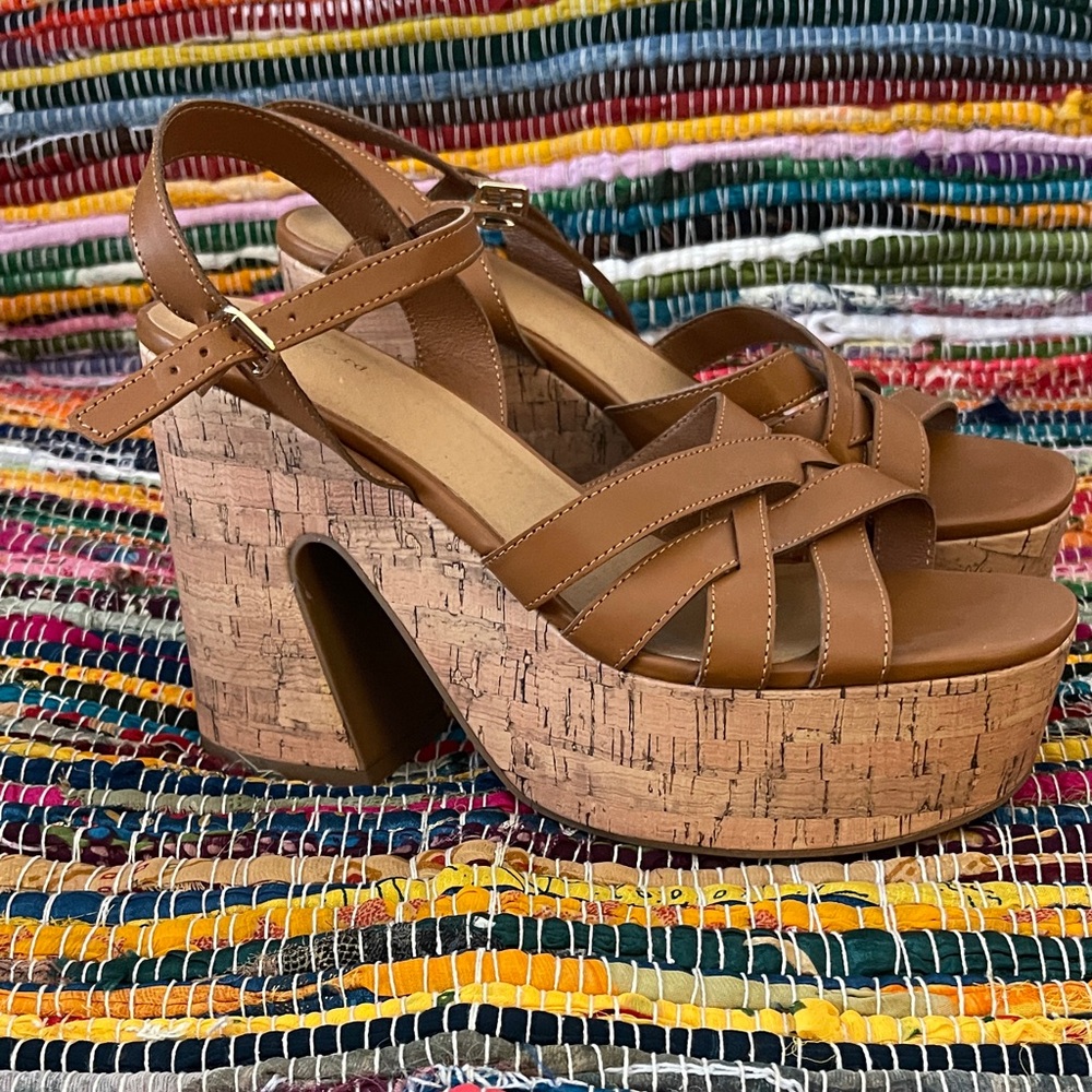 Brown Platform Sandals